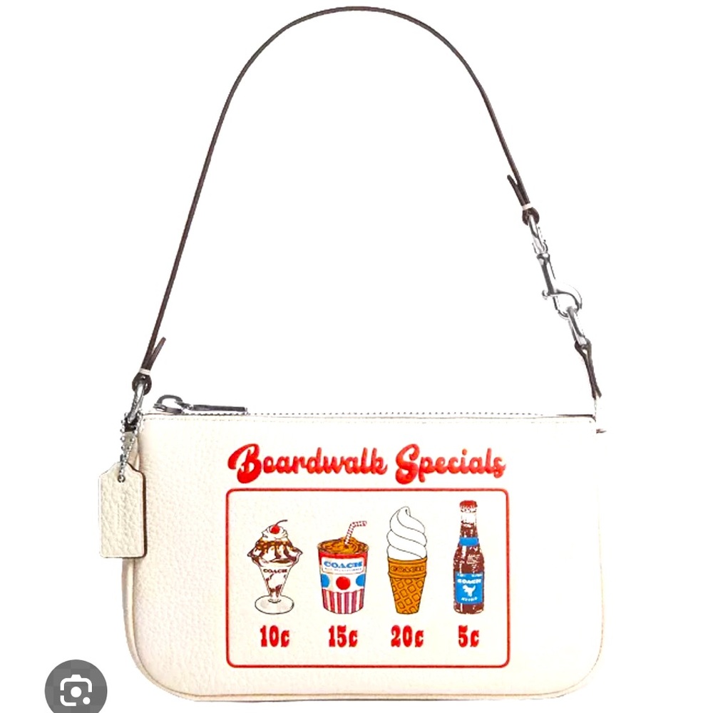 Coach Nolita 19 With Boardwalk Graphic CU197